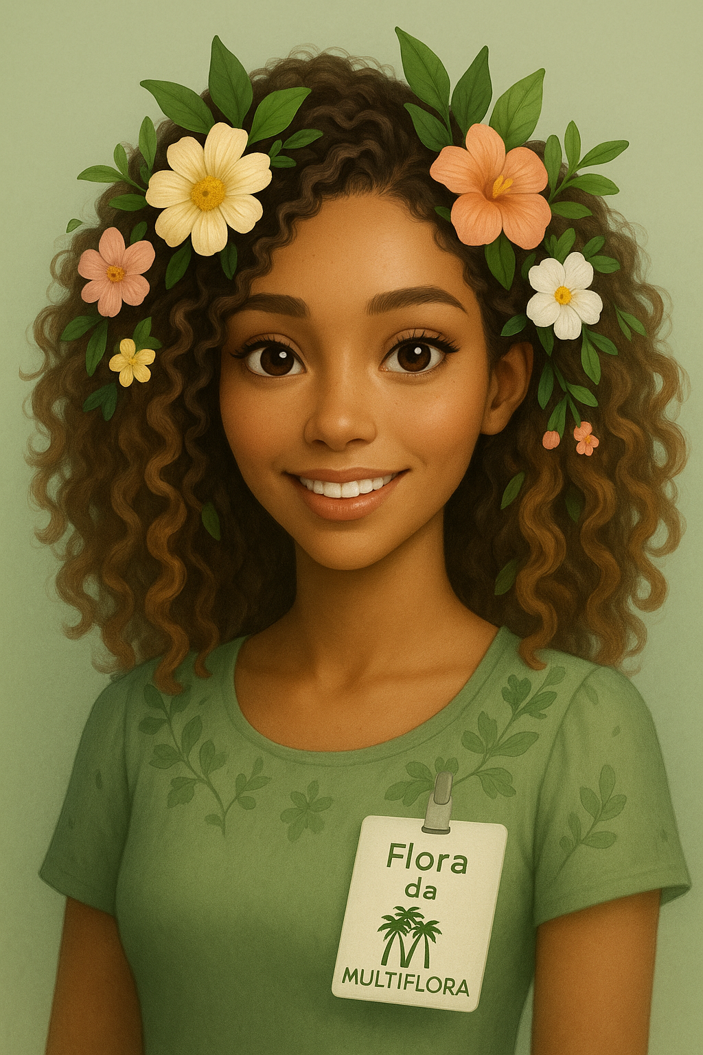 Flora, assistente virtual da Muliflora
